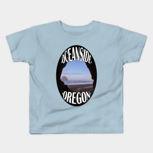 Oceanside Oregon Kids T-Shirt